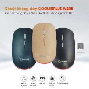 Chuột không dây Coolerplus CPM-W305 - Cái Chuột không dây Coolerplus CPM-W305 - Cái