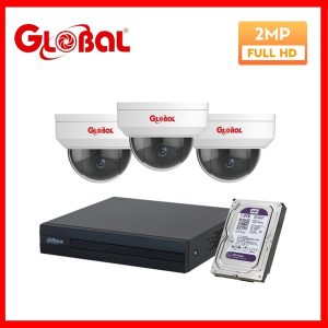Combo 3 Camera IPC Global 2.0 Mpx - Bộ Combo 3 Camera IPC Global 2.0 Mpx - Bộ