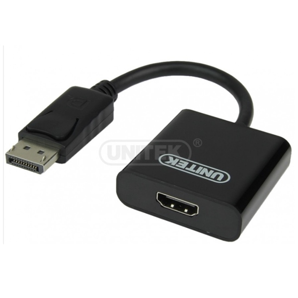 Bộ chuyển tín hiệu DisplayPort DP to HDMI Unitek - Sợi