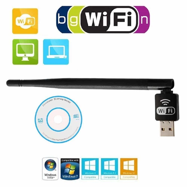 USB Wifi PIX-LINK LV-UW10 (Có ăng ten) - Cái