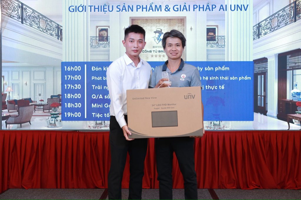 Workshop giới thiệu sản phẩm và giải pháp AI UNV ngày 09/8/2025