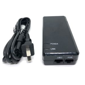 Nguồn PoE injector HuntKey 52V 0.5A (8 lõi 100Mbps) - Cái