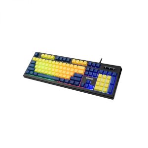 Bàn phím cơ Gaming Edra EK302 (Vàng + Xanh) - Cái