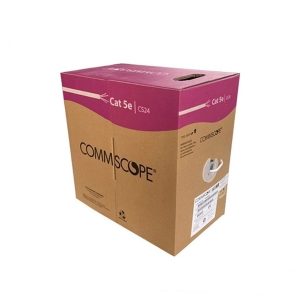 Cáp mạng COMMSCOPE CAT5e UTP 8 lõi 24AWG, màu trắng (305m/thùng) - Thùng Cáp mạng COMMSCOPE CAT5e UTP 8 lõi 24AWG, màu trắng (305m/thùng) - Thùng