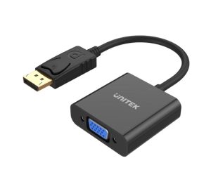 Bộ chuyển tín hiệu DisplayPort DP to VGA Unitek - Cái