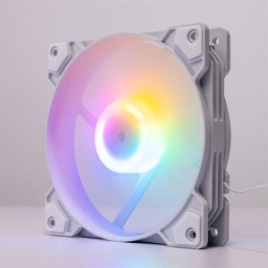 Fan Case Red Moon K8 Led RGB (Màu trắng) - Cái Fan Case Red Moon K8 Led RGB (Màu trắng) - Cái