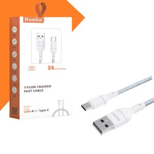 Cáp chuyển USB-A to Type-C Bamba B106 (Sạc nhanh 3A) - Cái