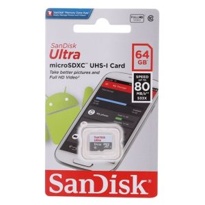 Thẻ Nhớ MicroSDXC SanDisk Ultra 64GB chuyên dụng camera - Thẻ