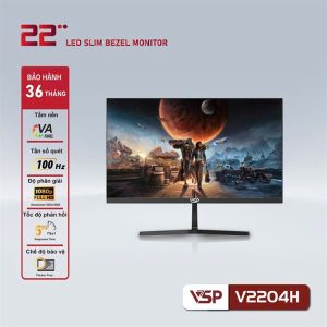 Màn hình VSP V2204H 22inch (Full-HD, IPS, 100HZ) - Màu đen - Cái Màn hình VSP V2204H 22inch (Full-HD, IPS, 100HZ) - Màu đen - Cái