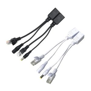 Jack PoE injector RJ45+12V - Cái
