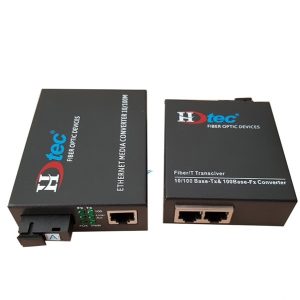 Converter quang 100Mbps HDTec MC101 (Cao cấp) - Cặp