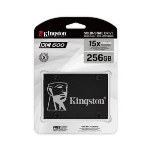 Ổ cứng SSD Kingston KC600 256GB 2.5" SATA 3 (SKC600/256G) - Cái