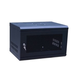 Tủ Rack 6U D600 (320x550x600mm) màu đen - Cái Tủ Rack 6U D600 (320x550x600mm) màu đen - Cái
