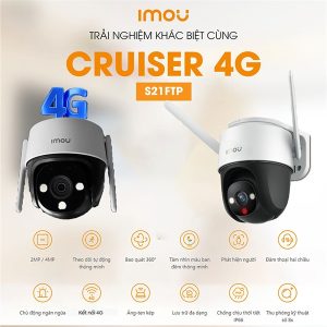 Camera Cruiser 4G IPC-S21FTP Imou 2MP outdoor 360 độ - Cái