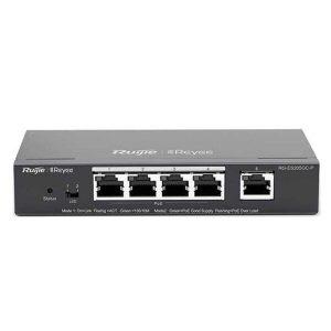 Switch PoE Ruijie RG-ES205GC-P Switch POE 4 ports + 1 uplink Gigabit - Cái Switch PoE Ruijie RG-ES205GC-P Switch POE 4 ports + 1 uplink Gigabit - Cái