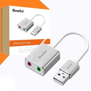 Bộ chuyển USB to Audio 7.1 Sound Bamba - Cái