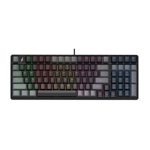 Bàn phím cơ Gaming Edra EK398X - Beta (Xám + Đen) - Cái