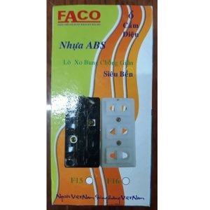 Ổ cắm 3 FACO F16 - Cái