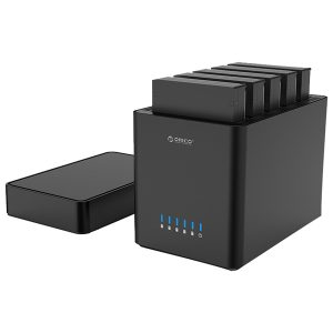 Box Ổ cứng HDD 5 khay Orico 3.5" USB 3.0 DS500U3-EU-BK-BP - Cái