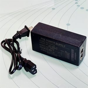 Nguồn PoE injector Gigabit GRT-4800625AL 48V 625mA (30W) có tiếp địa chống sét - Cái