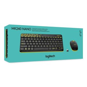 Combo chuột phím không dây Logitech MK240 NANO - Bộ Combo chuột phím không dây Logitech MK240 NANO - Bộ