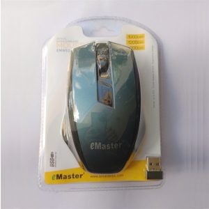 Chuột không dây Emaster EMW520 (Màu xanh) - Cái Chuột không dây Emaster EMW520 (Màu xanh) - Cái