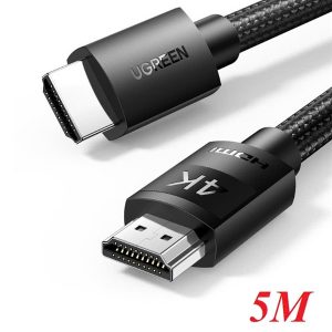 Cáp HDMI Ugreen 40103 dài 5 mét hỗ trợ 4K@60Hz HD119 - Sợi Cáp HDMI Ugreen 40103 dài 5 mét hỗ trợ 4K@60Hz HD119 - Sợi