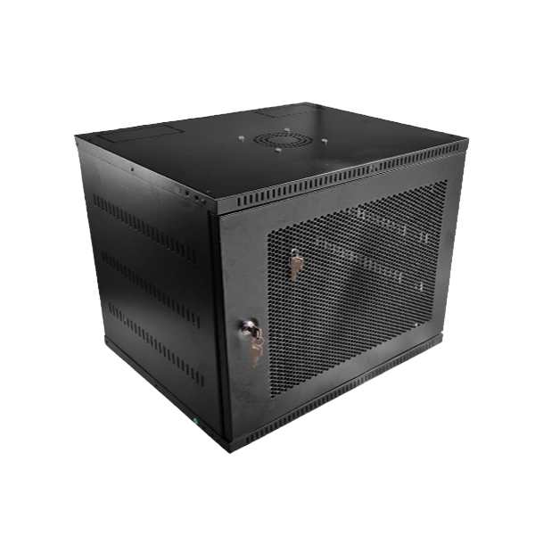 Tủ Rack treo tường 9U-D500 (màu đen) - Cái
