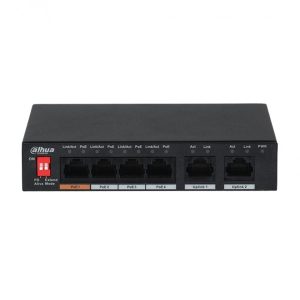 Switch PoE Dahua 3006-4ET-60 2uplink 60W - Cái Switch PoE Dahua 3006-4ET-60 2uplink 60W - Cái