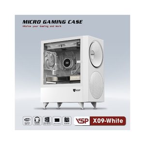 CASE VSP Gaming X09 Speak Micro (White) - Cái CASE VSP Gaming X09 Speak Micro (White) - Cái