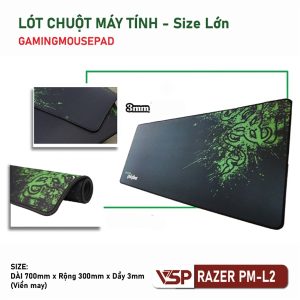 Lót chuột Razer có viền 300*700*3mm - Miếng Lót chuột Razer có viền 300*700*3mm - Miếng