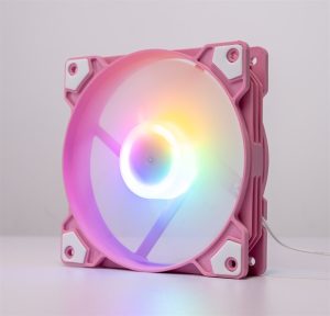 Fan Case Red Moon K8 Led RGB (Màu hồng) - Cái Fan Case Red Moon K8 Led RGB (Màu hồng) - Cái