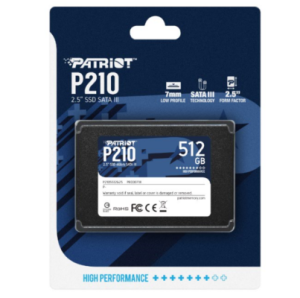 Ổ cứng SSD SATA III PATRIOT P210 512GB - Cái Ổ cứng SSD SATA III PATRIOT P210 512GB - Cái