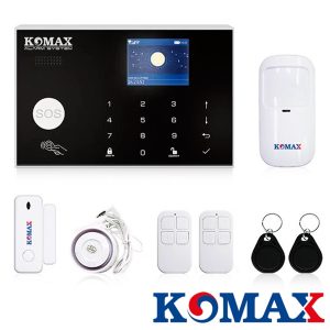 Bộ trung tâm báo động chống trộm Wifi GSM Komax KM-G30 - Bộ Bộ trung tâm báo động chống trộm Wifi GSM Komax KM-G30 - Bộ