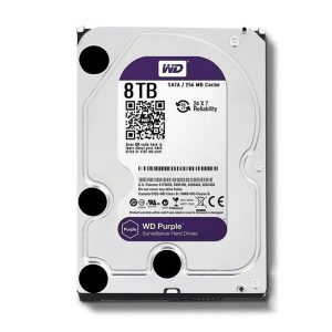 Ổ cứng WD Purple 8TB chuyên dụng Camera - Cái Ổ cứng WD Purple 8TB chuyên dụng Camera - Cái