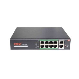 Switch PoE ONV 8 ports + 2 uplinks - H1108 PLS 100M - Cái