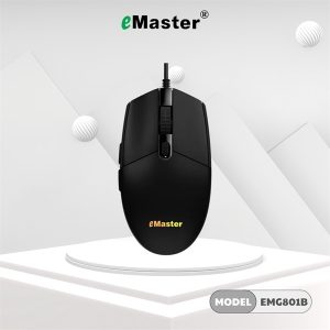 Chuột có dây Emaster EMG801B (Màu đen) - Cái Chuột có dây Emaster EMG801B (Màu đen) - Cái
