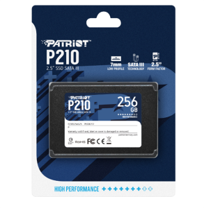 Ổ cứng SSD SATA III PATRIOT P210 256GB - Cái Ổ cứng SSD SATA III PATRIOT P210 256GB - Cái