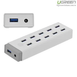 Bộ chia đa năng Hub 1 USB 3.0 to 10 Ports Ugreen 20297 - Bộ