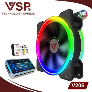 Bộ Kit 3 Fan case V206 Led RGB - Bộ Bộ Kit 3 Fan case V206 Led RGB - Bộ