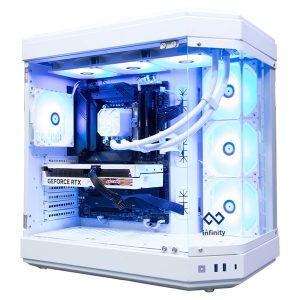 Case Gaming Infinity Aqua Premium White - Cái