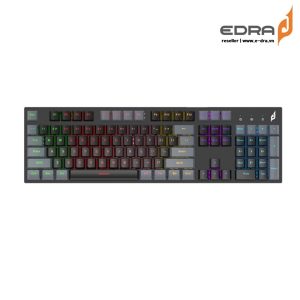 Bàn phím cơ Gaming EDRA EK315X (Black + Gray) - Cái