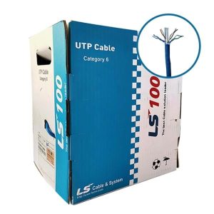 Cáp mạng LS CAT6 U/UTP (4 đôi, PVC 100m/thùng, màu xanh) - Mét Cáp mạng LS CAT6 U/UTP (4 đôi, PVC 100m/thùng, màu xanh) - Mét