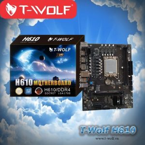 Mainboard T-wolf H610 Socket 1700 - Cái Mainboard T-wolf H610 Socket 1700 - Cái