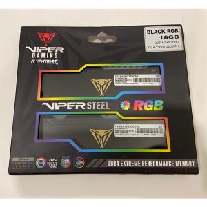 Kit RAM PC DDR4 Patriot Viper Steel RGB 16GB (2x8GB) 3200MHz - Bộ Kit RAM PC DDR4 Patriot Viper Steel RGB 16GB (2x8GB) 3200MHz - Bộ