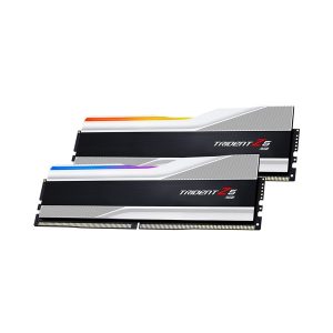 Kit RAM PC DDR5 GSkill Trident Z RGB 32GB (16x2) 6400MHz (F5-6400J3239G16GX2-TZ5RS) Gray - Kit