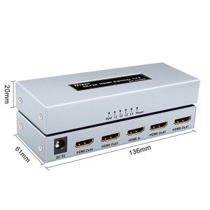 Bộ chia HDMI 1 ra 4 DTECH DT-7144