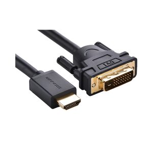 Cáp chuyển Ugreen 10136 HDMI to DVI 24+1 dài 3 mét cao cấp - Sợi Cáp chuyển Ugreen 10136 HDMI to DVI 24+1 dài 3 mét cao cấp - Sợi