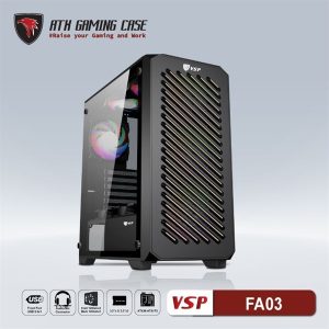 Case Gaming VSP Agrios FA03 (Black) - Cái