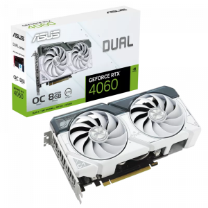 Card đồ họa VGA ASUS GeForce RTX 4060 8GB OC White OC Edition GDDR6 - Cái